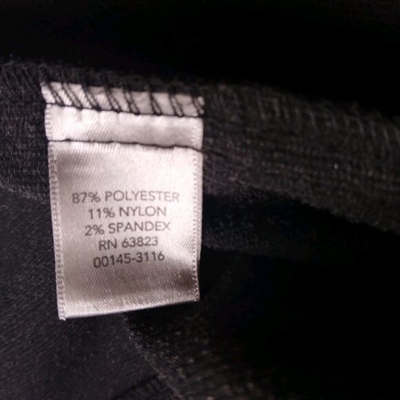 Christopher & Banks Corduroy Skirt Dark Gray Teacher Secretary Women's Size 12P - Picture 6 of 10